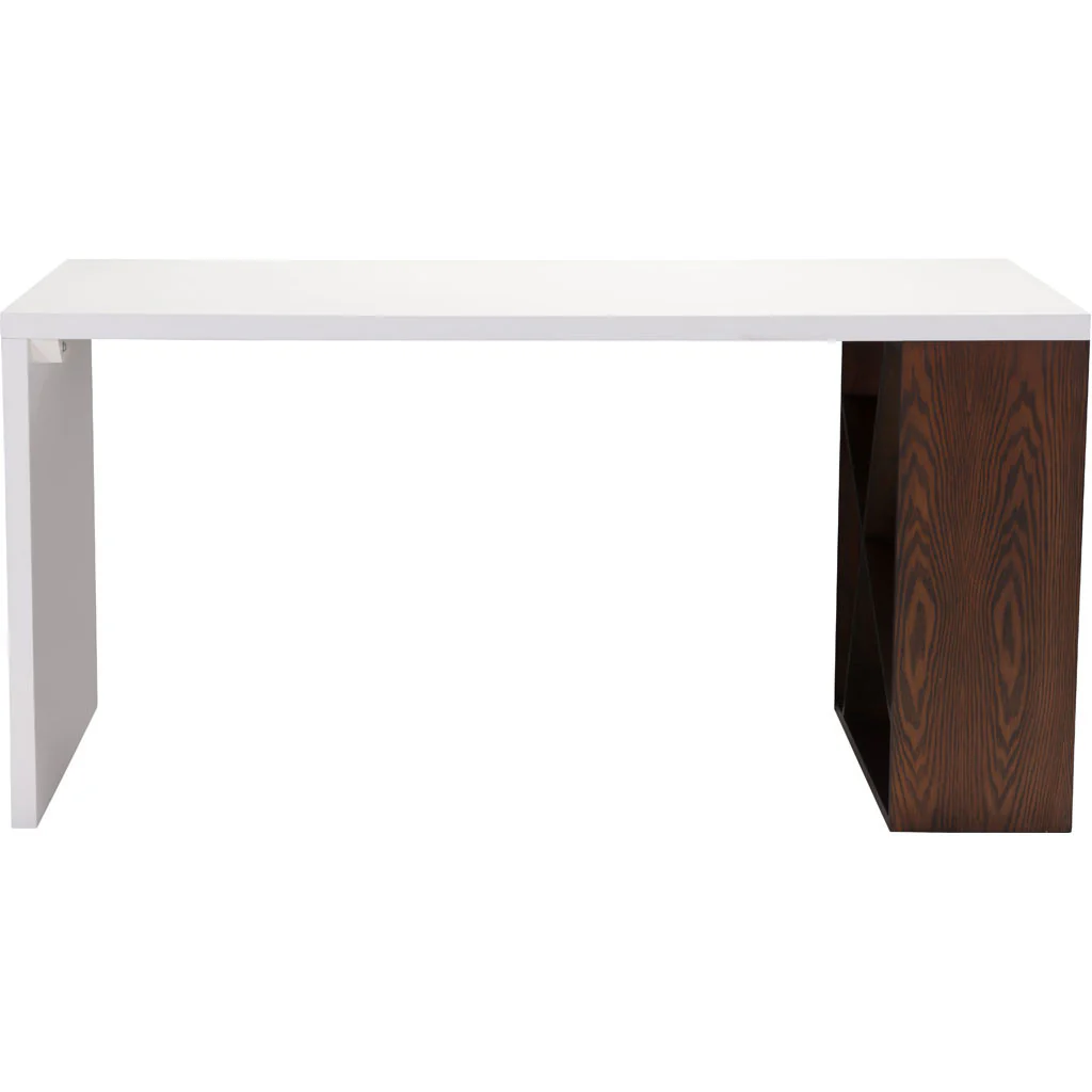 Sorel Desk Espresso & White - Image 3
