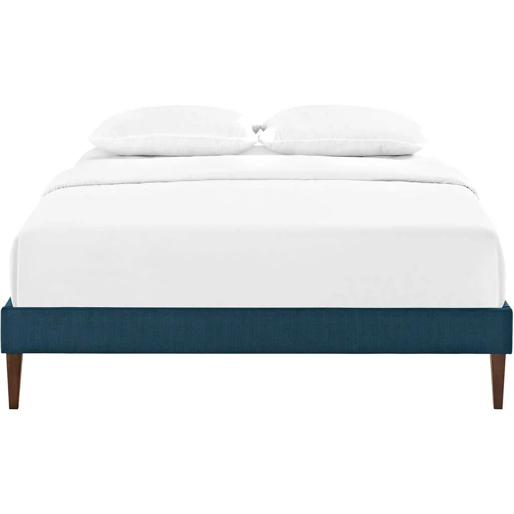 Soren Fabric Bed Azure - Image 3