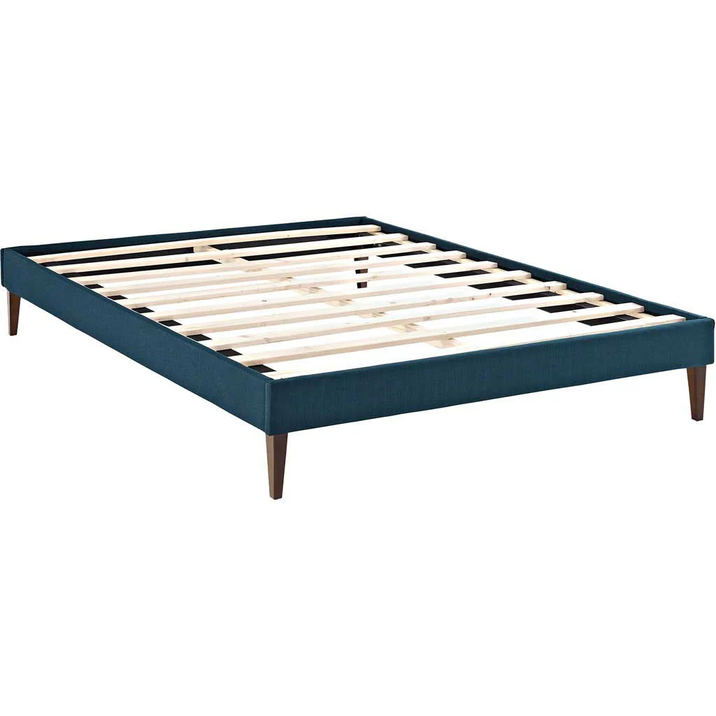 Soren Fabric Bed Azure - Image 4