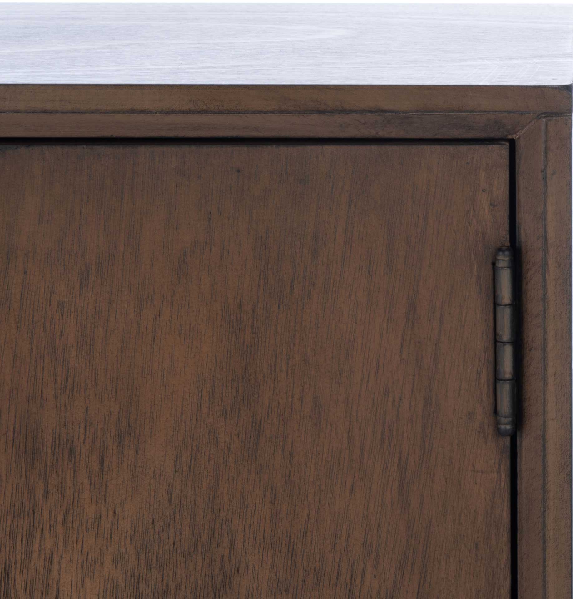 Sorrento 2 Door 1 Shelf Media Stand Brown - Image 5