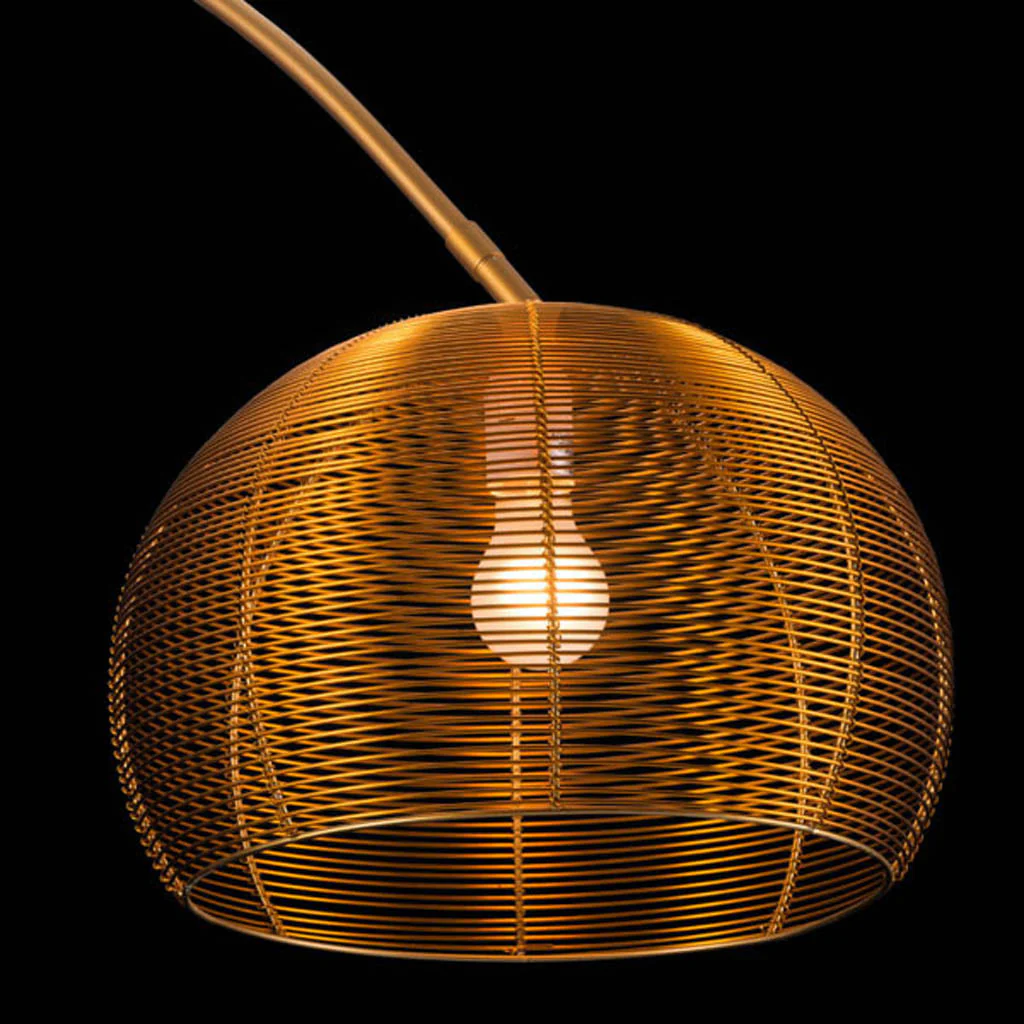 Southfield Floor Lamp Gold - Image 4