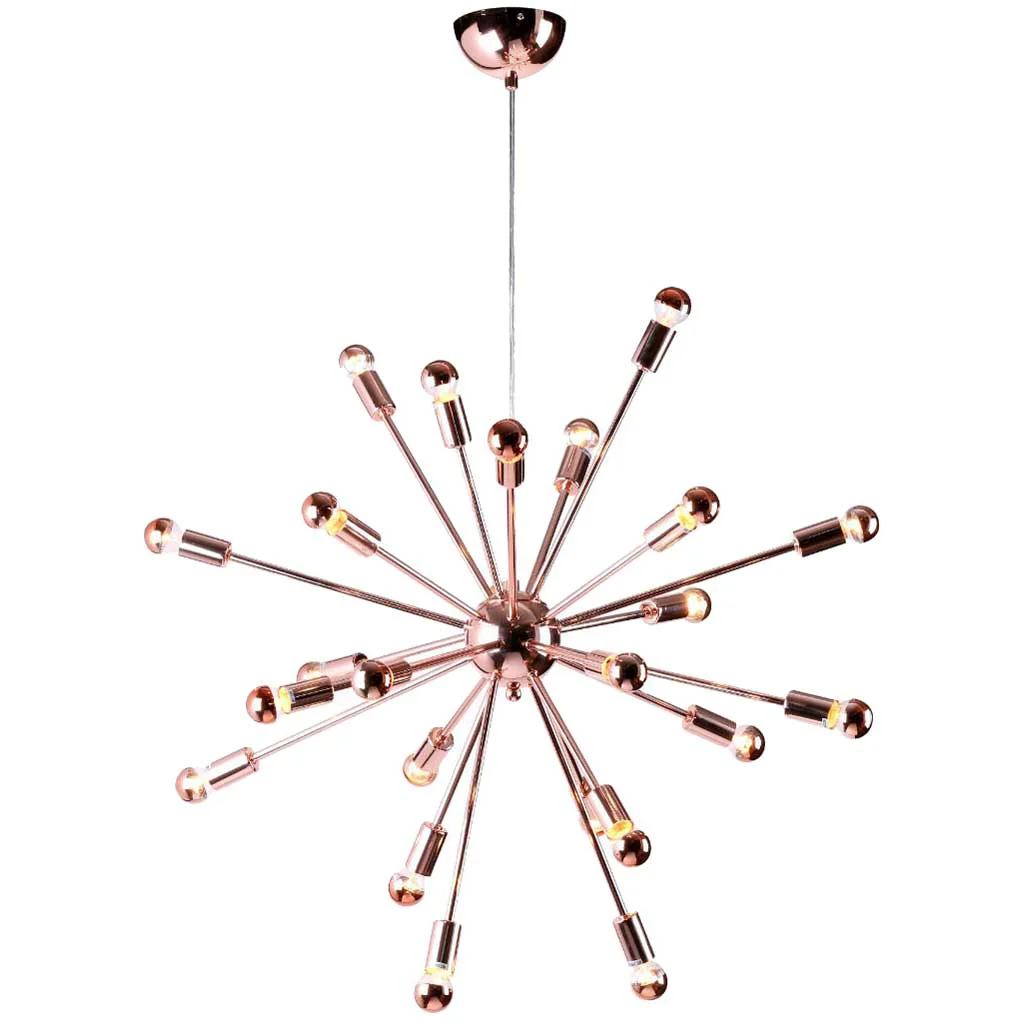 Space Hanging Chandelier Copper - Image 2