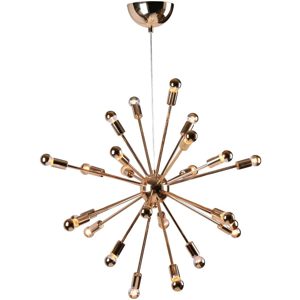 Space Hanging Chandelier Gold - Image 2