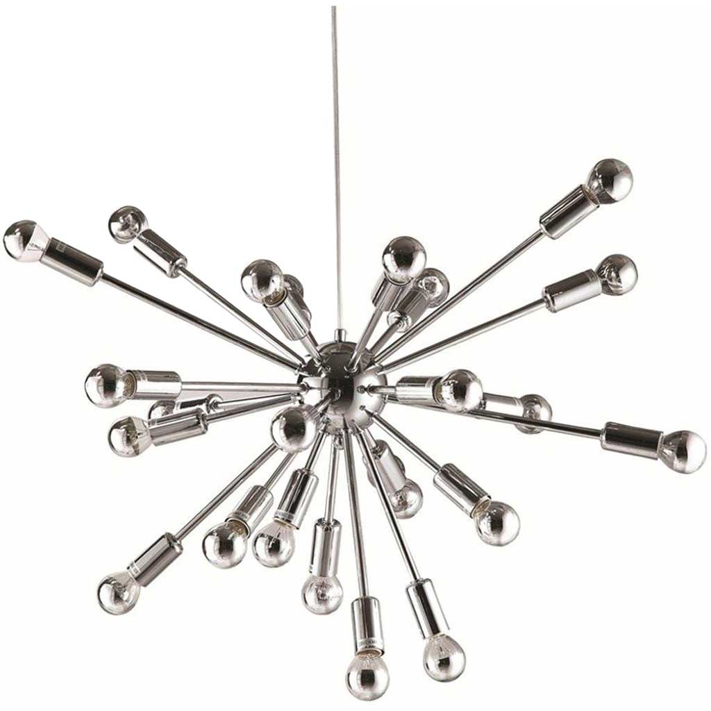 Space Hanging Chandelier Silver - Image 2