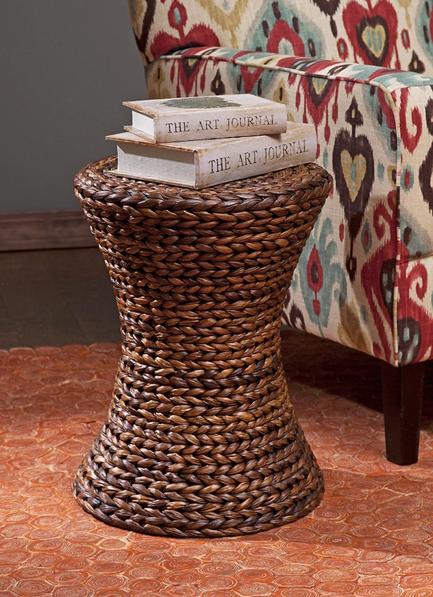 Spalding Banana Leaf Ottoman - Image 2