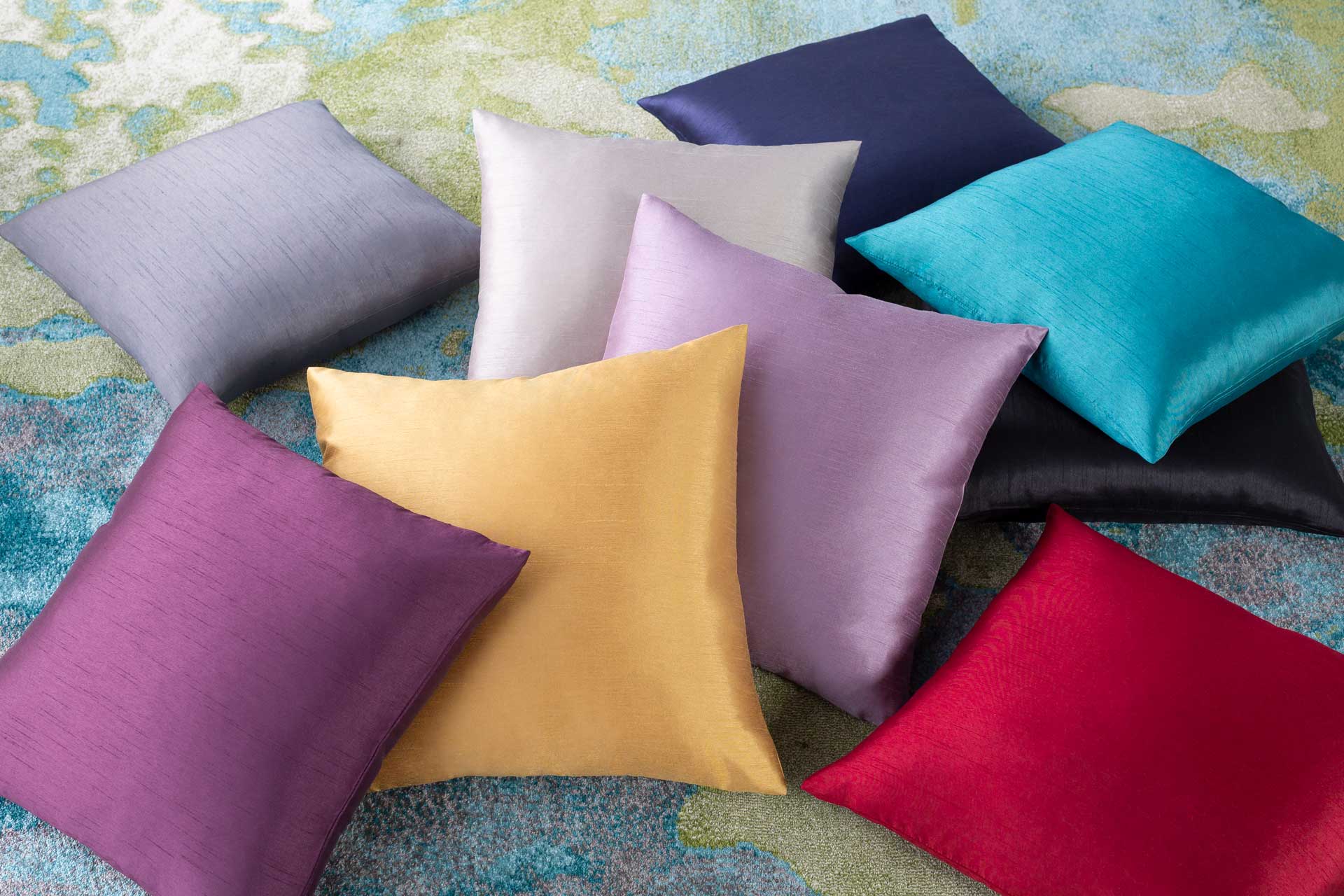 Spark Luxe Pillow Dark Red - Image 2