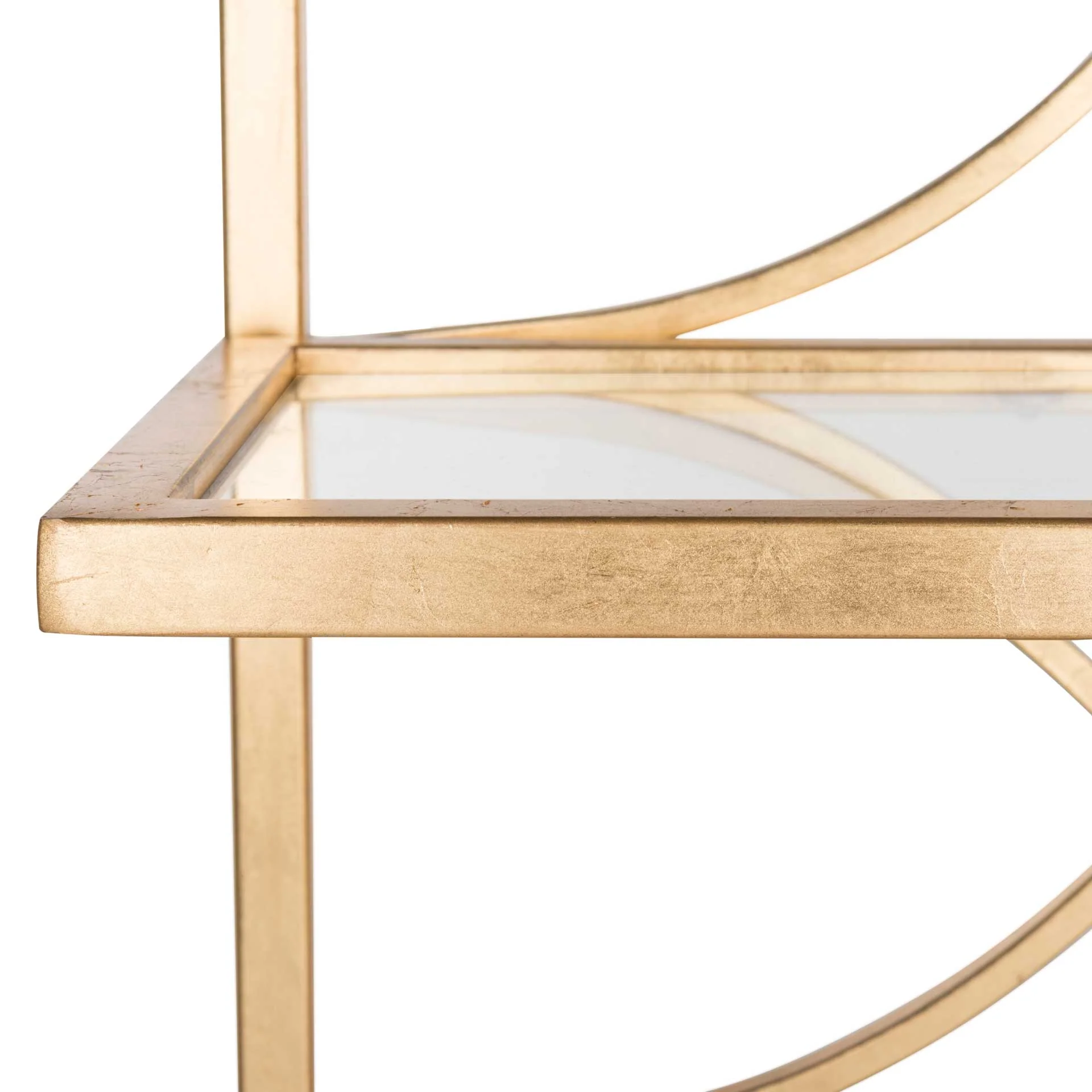 Sparkle Marble Base Etagere Gold/Black/Clear - Image 6