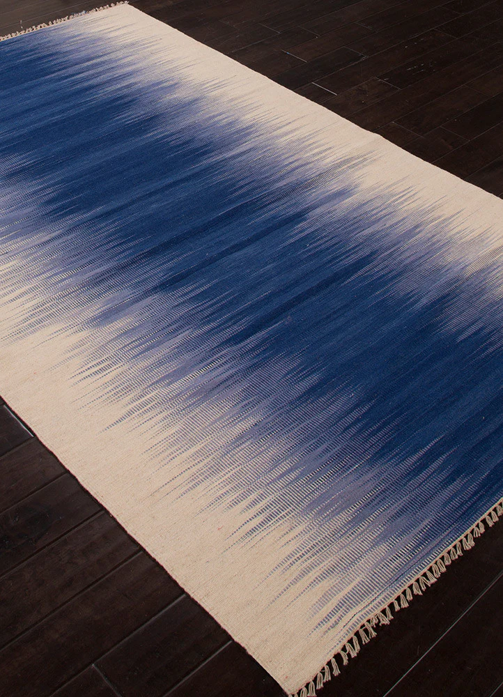 Spectra Tinge Dark Blue/Biscotti Area Rug - Image 2