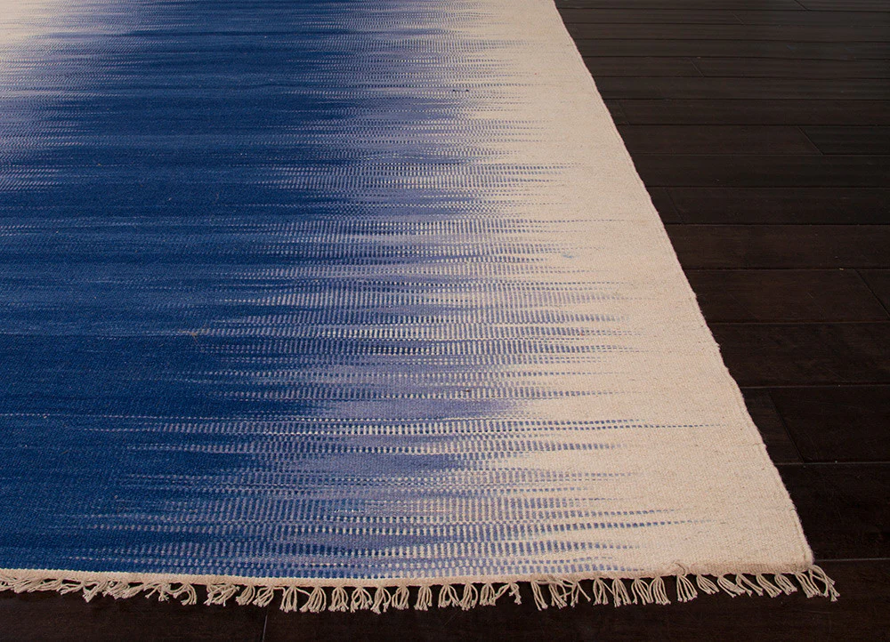 Spectra Tinge Dark Blue/Biscotti Area Rug - Image 3