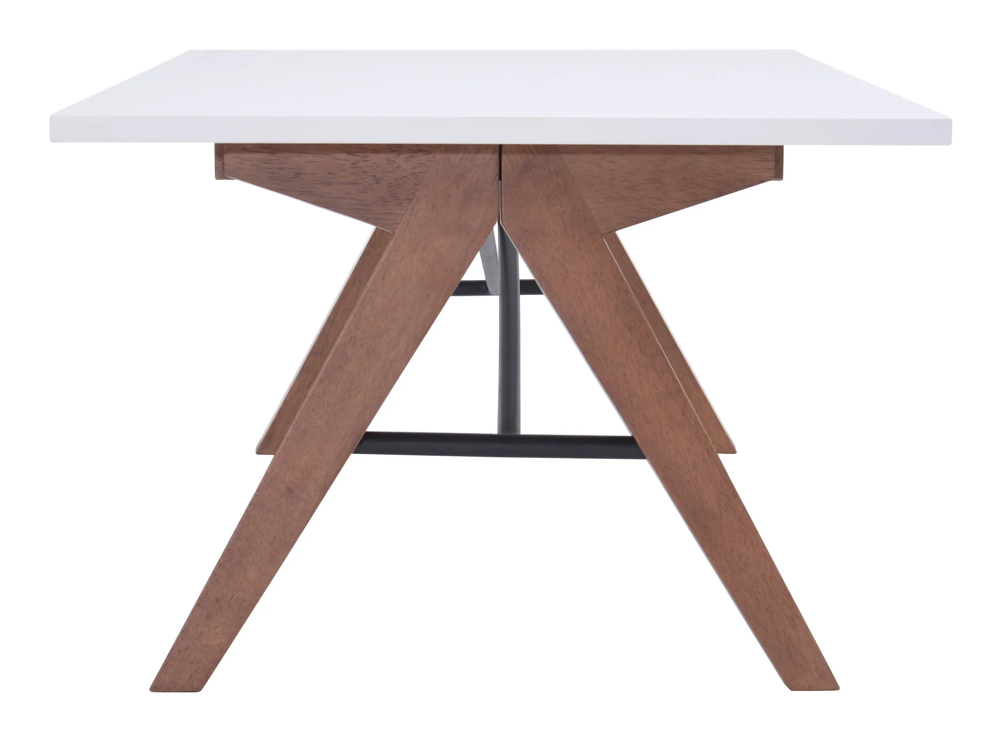 Spirit Coffee Table Walnut & White - Image 2