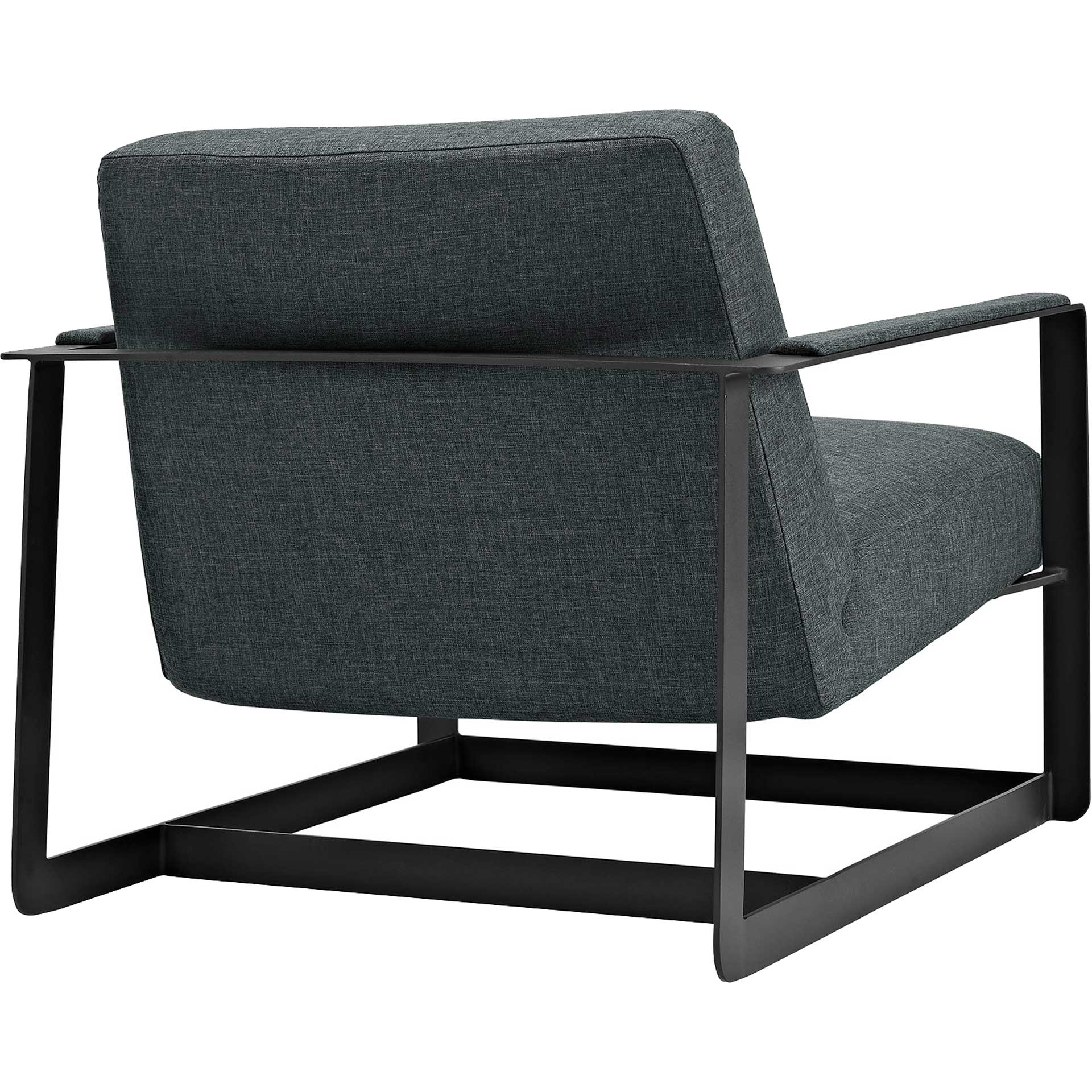 Spirit Upholstered Fabric Accent Chair Gray - Image 3