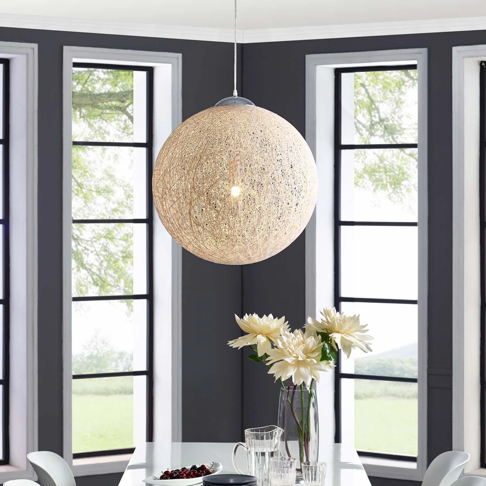 Spot Light Chandelier White - Image 4