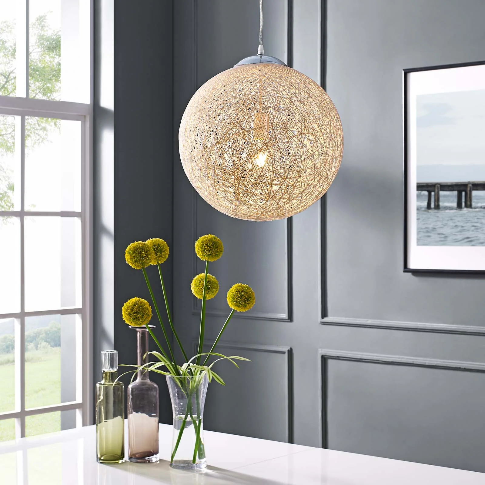 Spot Light Chandelier White - Image 8