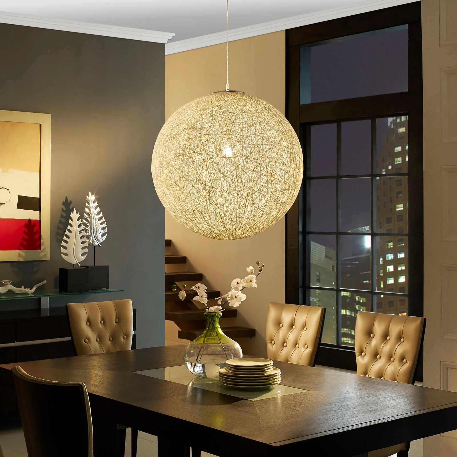 Spot Pendant Light White - Image 4