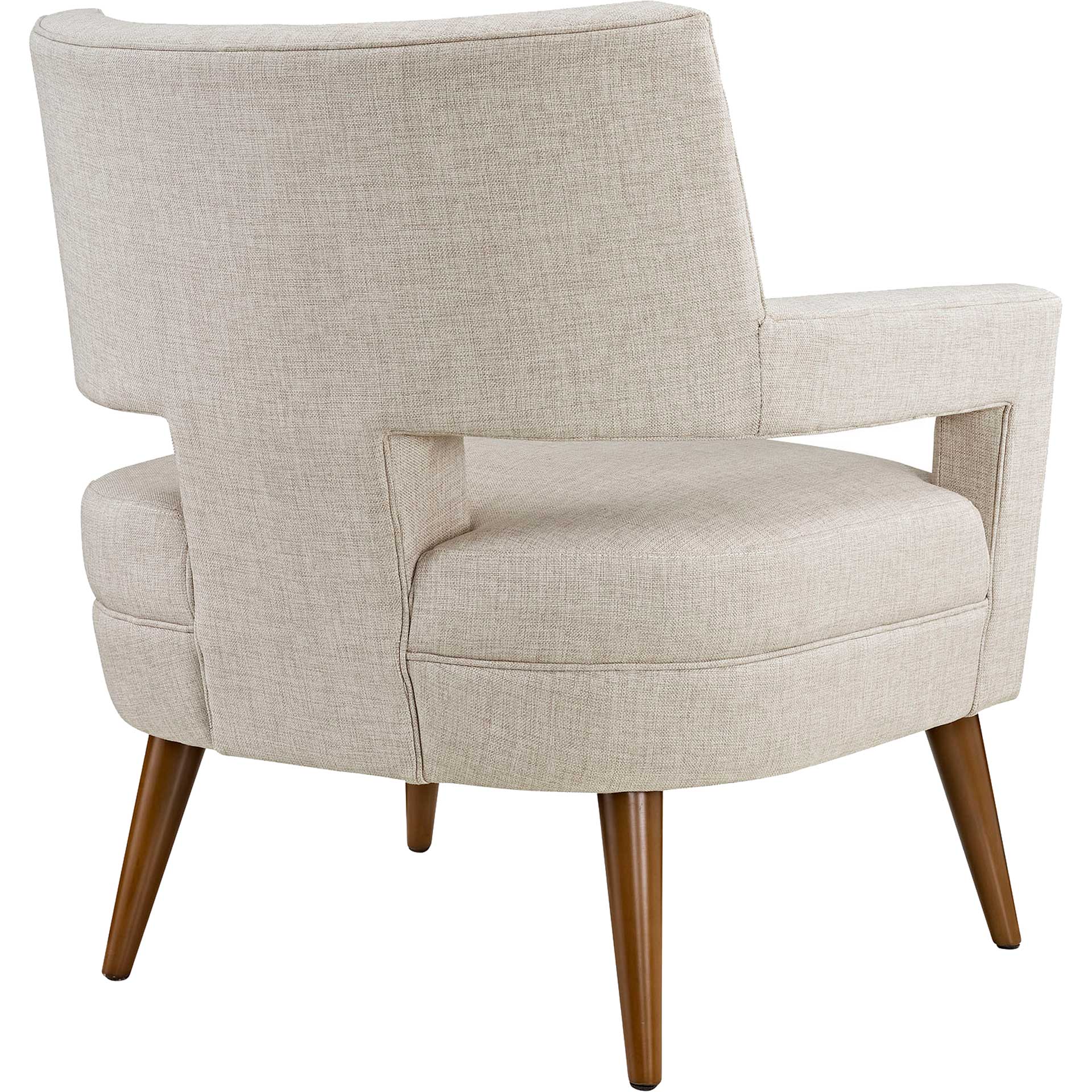 Stanley Upholstered Fabric Armchair Sand - Image 3