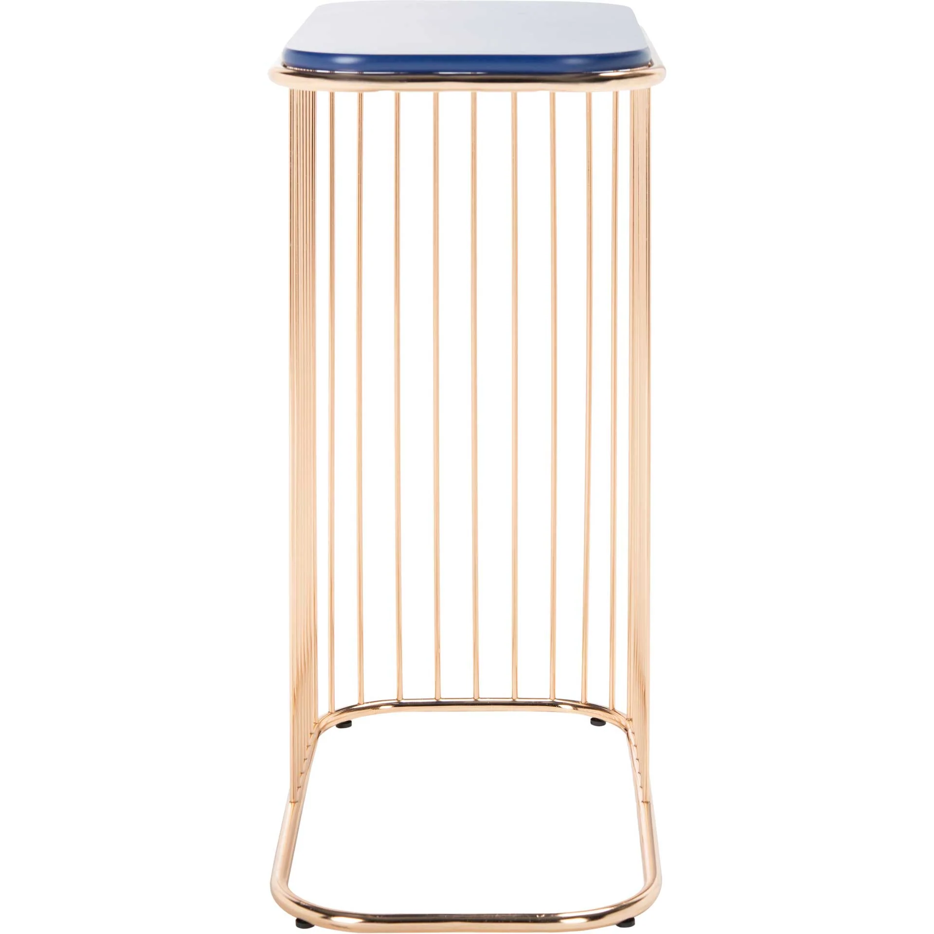 Stazia Side Table Blue/Gold - Image 2