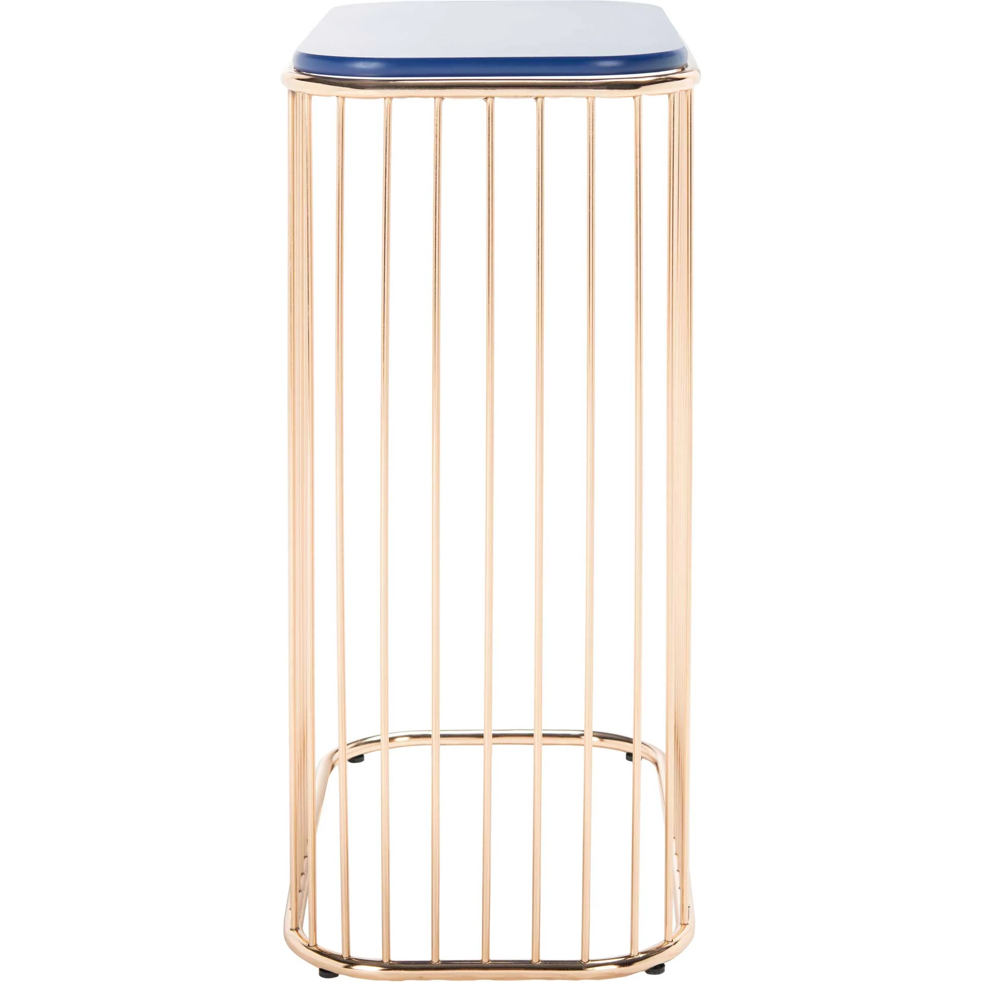 Stazia Side Table Blue/Gold - Image 3