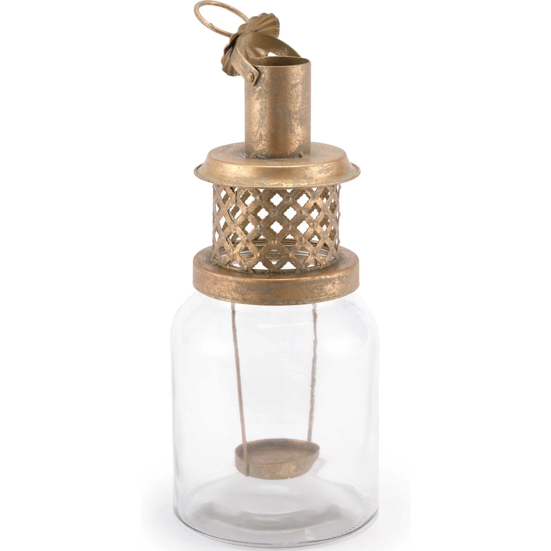 Steam Lantern Antique Gold - Image 2