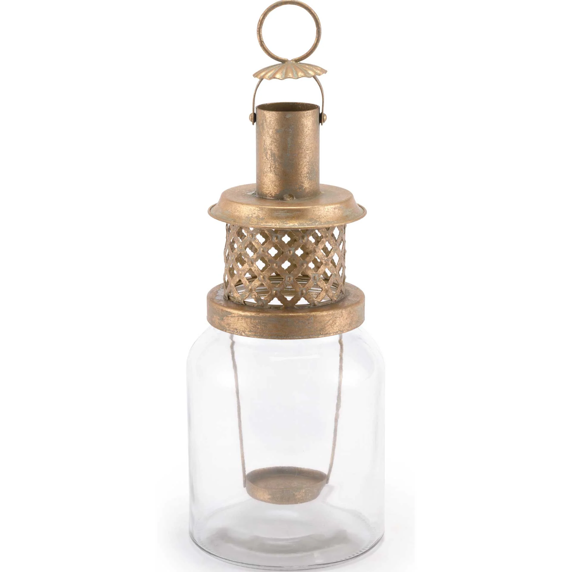 Steam Lantern Antique Gold - Image 3