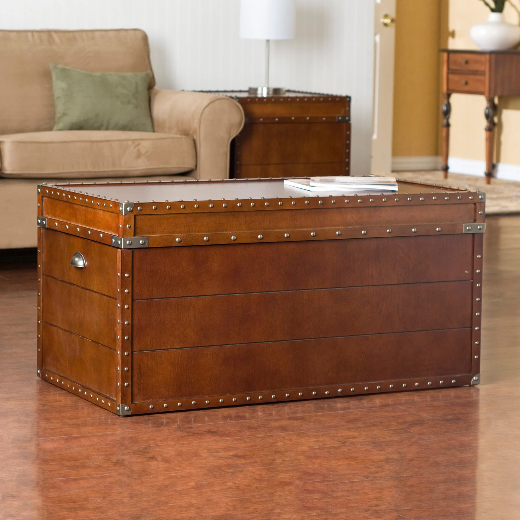 Steam Trunk Coffee Table - Image 6