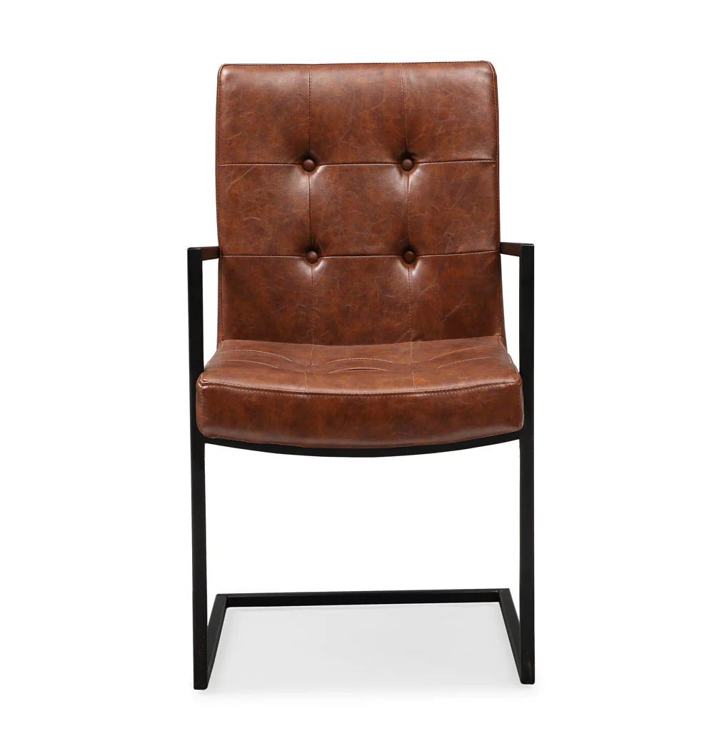 Steinway Brown Arm Chair - Image 4