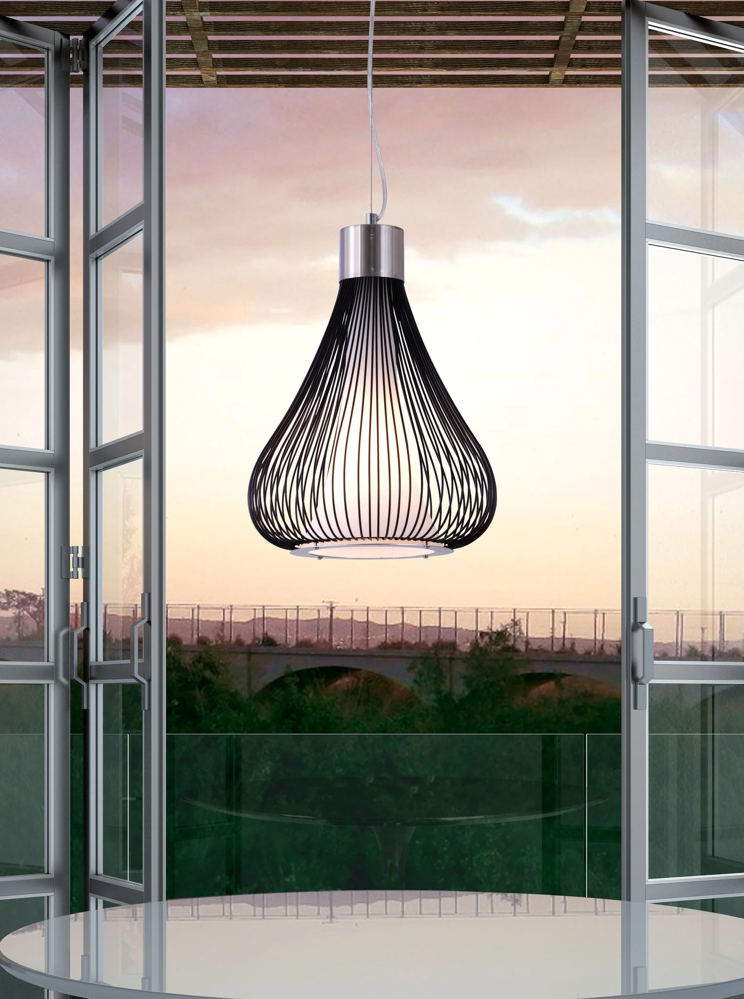 Stellar Ceiling Lamp Black - Image 4