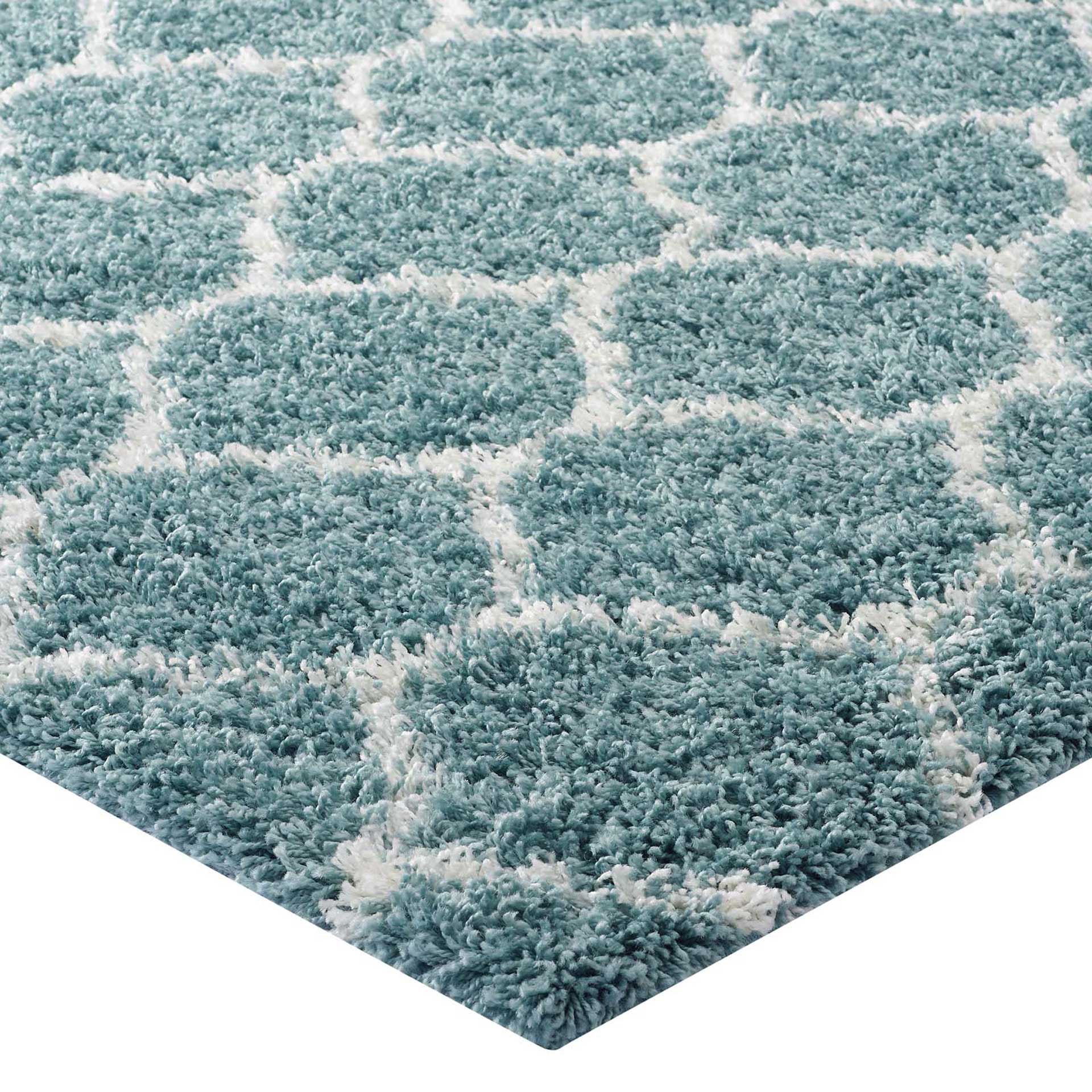 Sterling Area Rug Aqua Blue/Ivory - Image 3