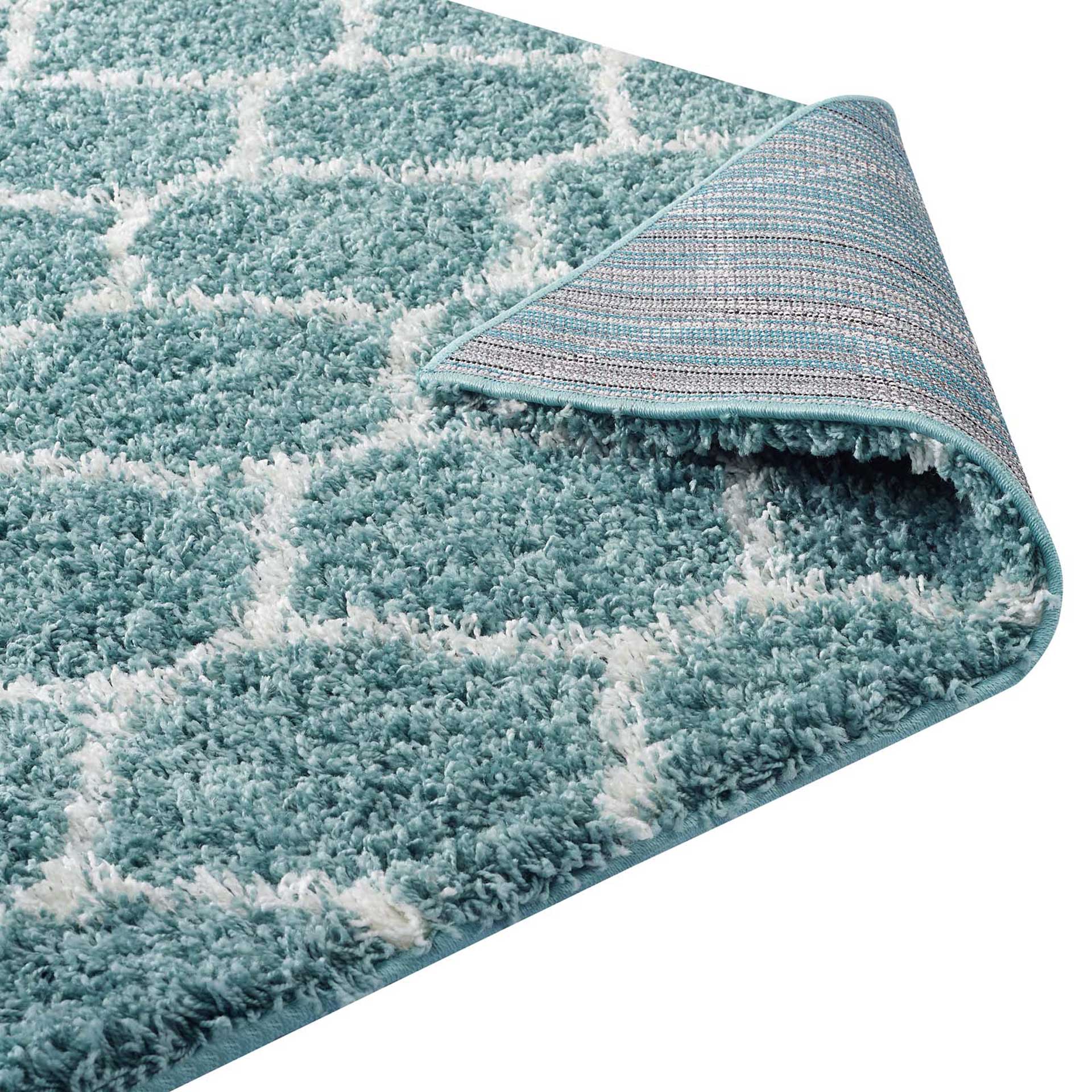 Sterling Area Rug Aqua Blue/Ivory - Image 4