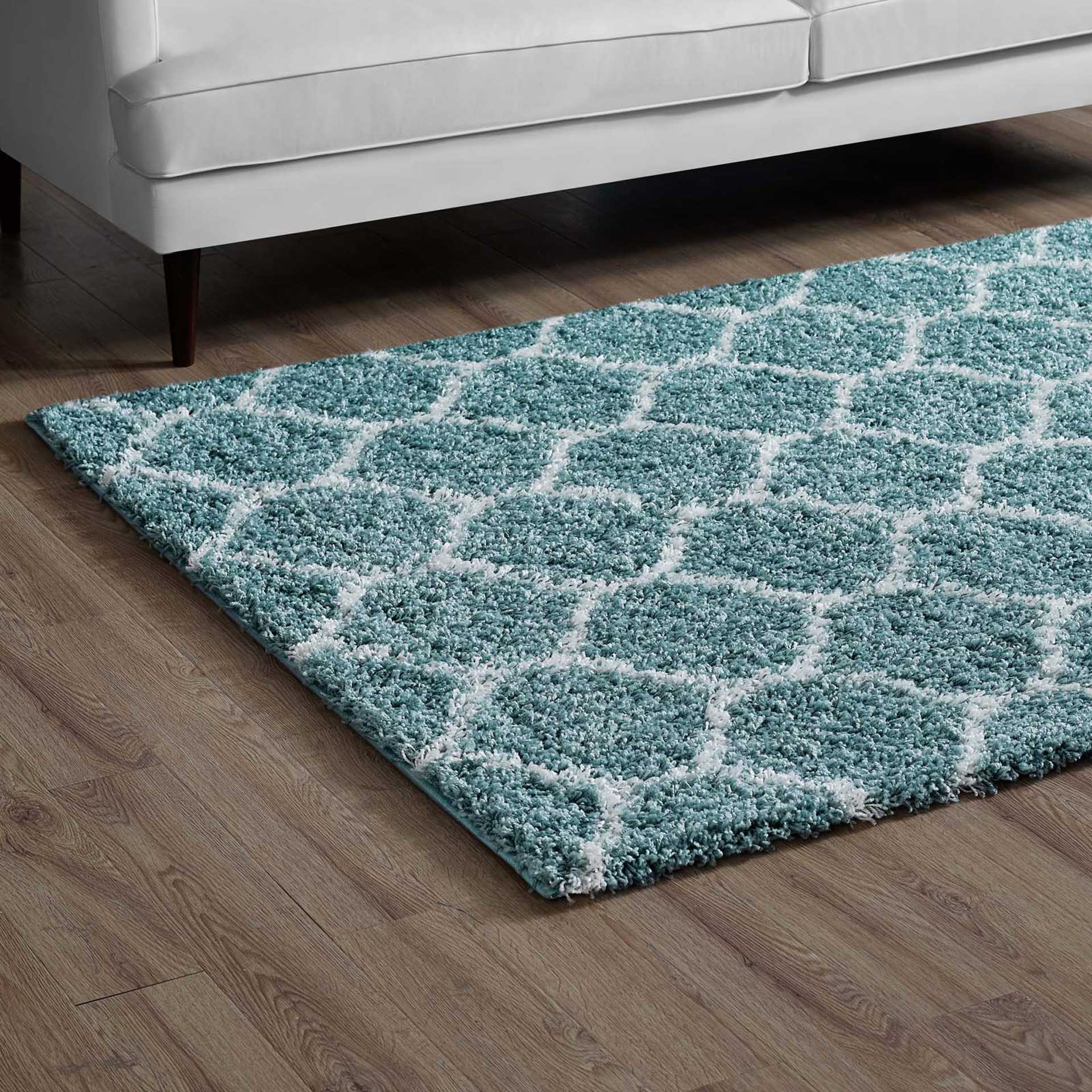 Sterling Area Rug Aqua Blue/Ivory - Image 5