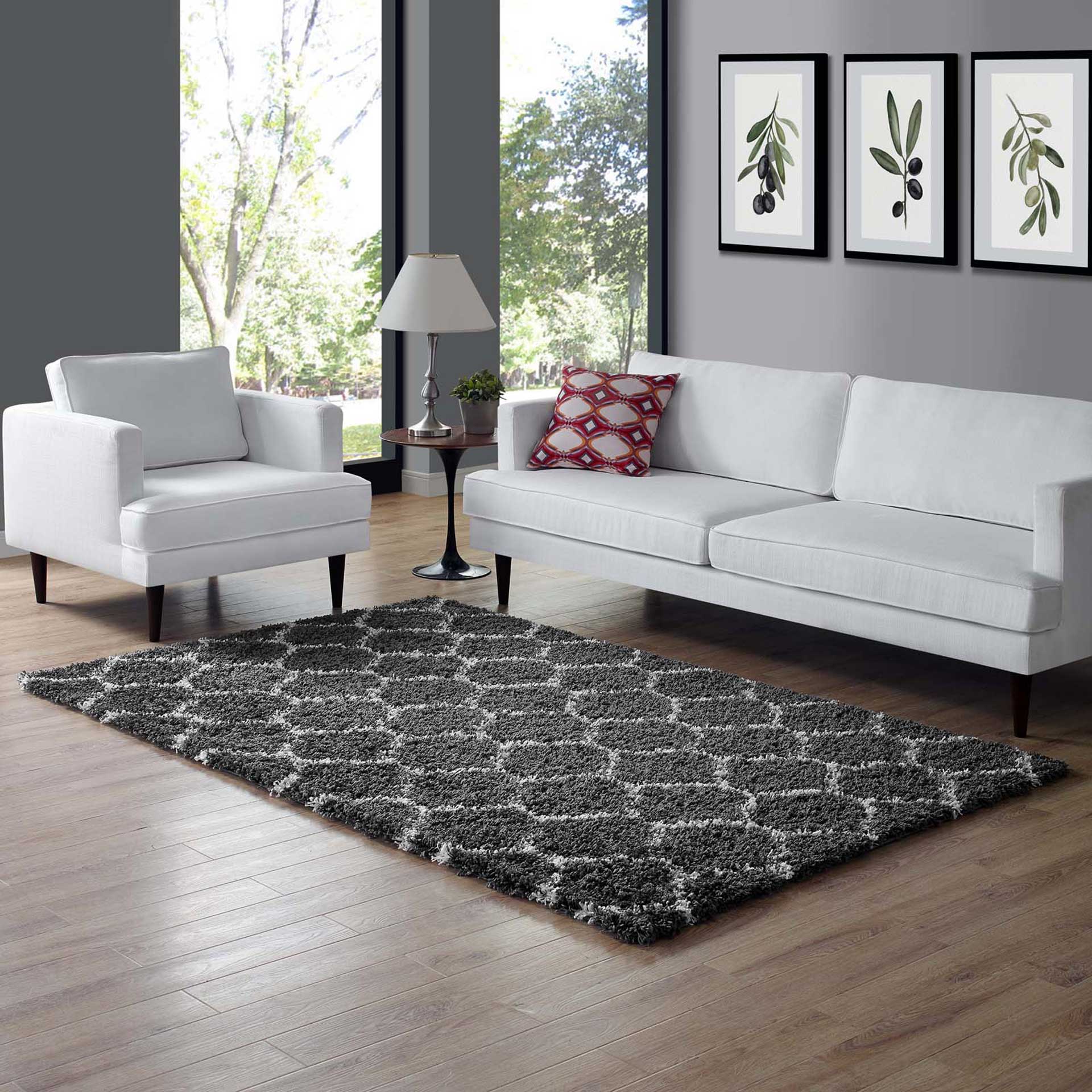 Sterling Area Rug Dark Gray/Ivory - Image 8