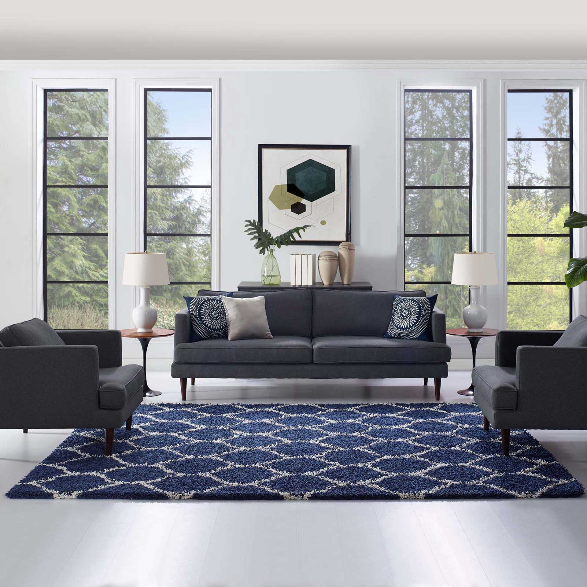 Sterling Area Rug Navy/Ivory - Image 6