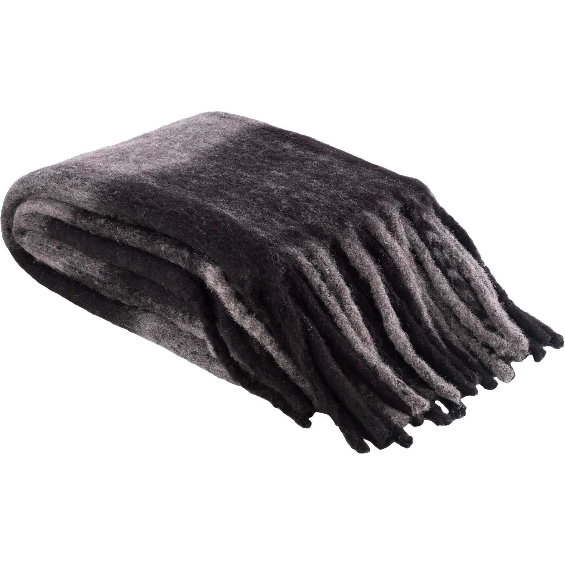 Sterling Throw Medium Gray/Black - Image 3