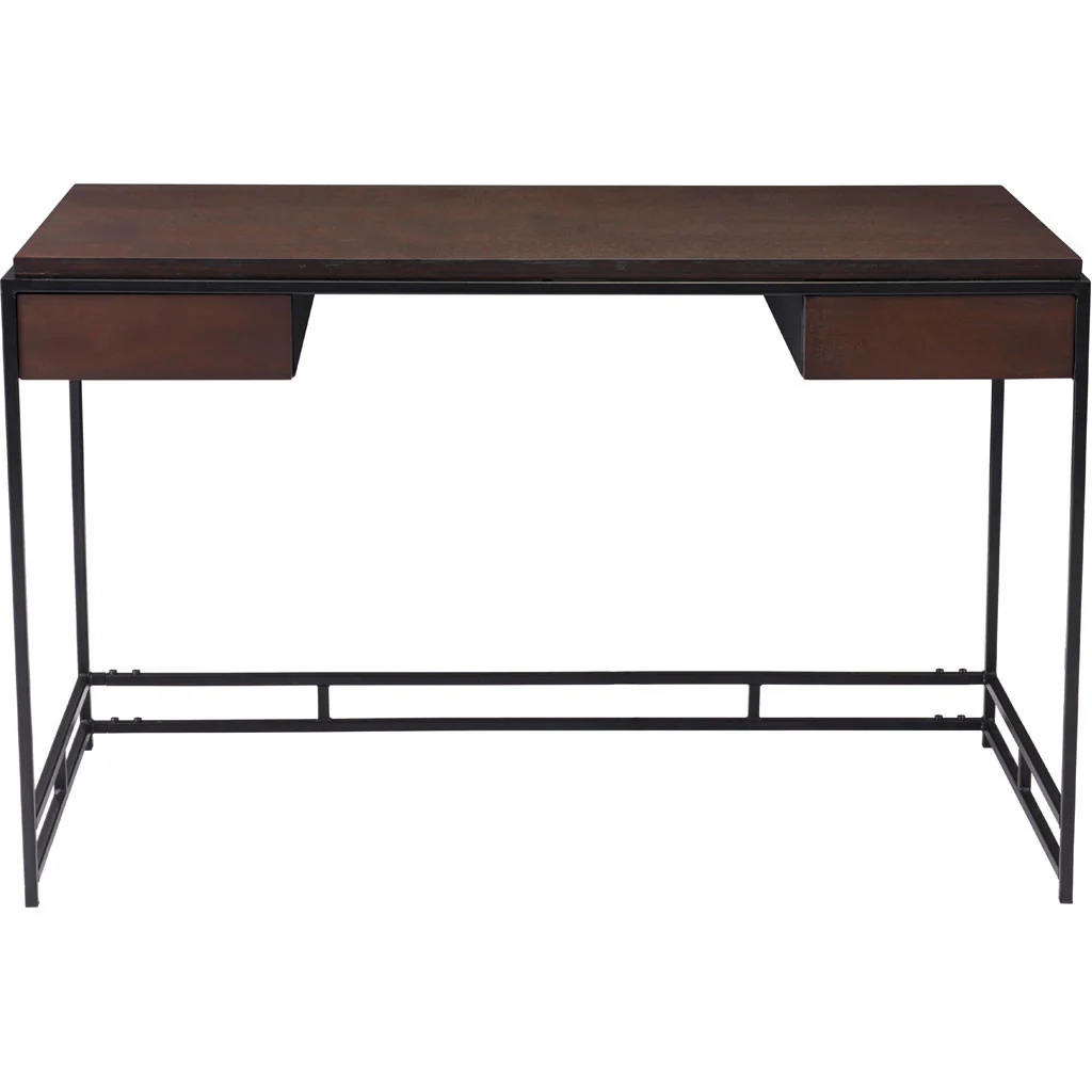 Steven Desk Espresso & Metal - Image 3
