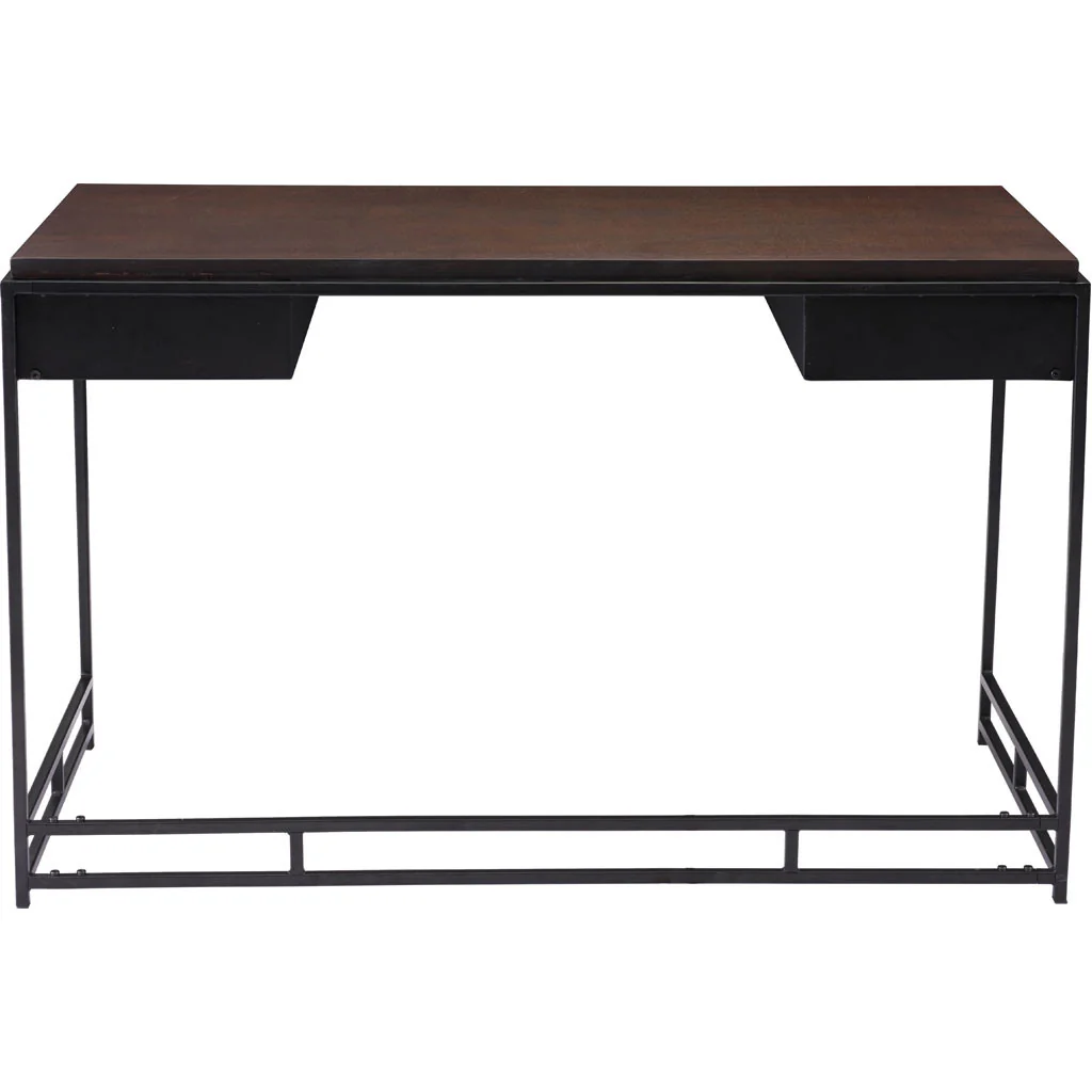 Steven Desk Espresso & Metal - Image 4