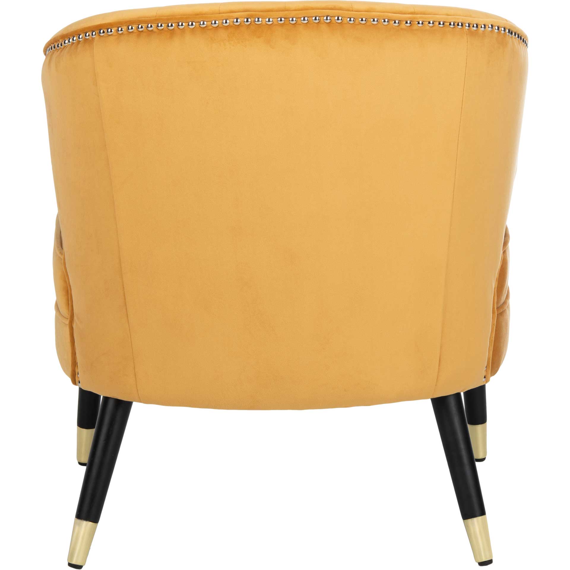 Stitch Wingback Accent Chair Marigold/Black - Image 4