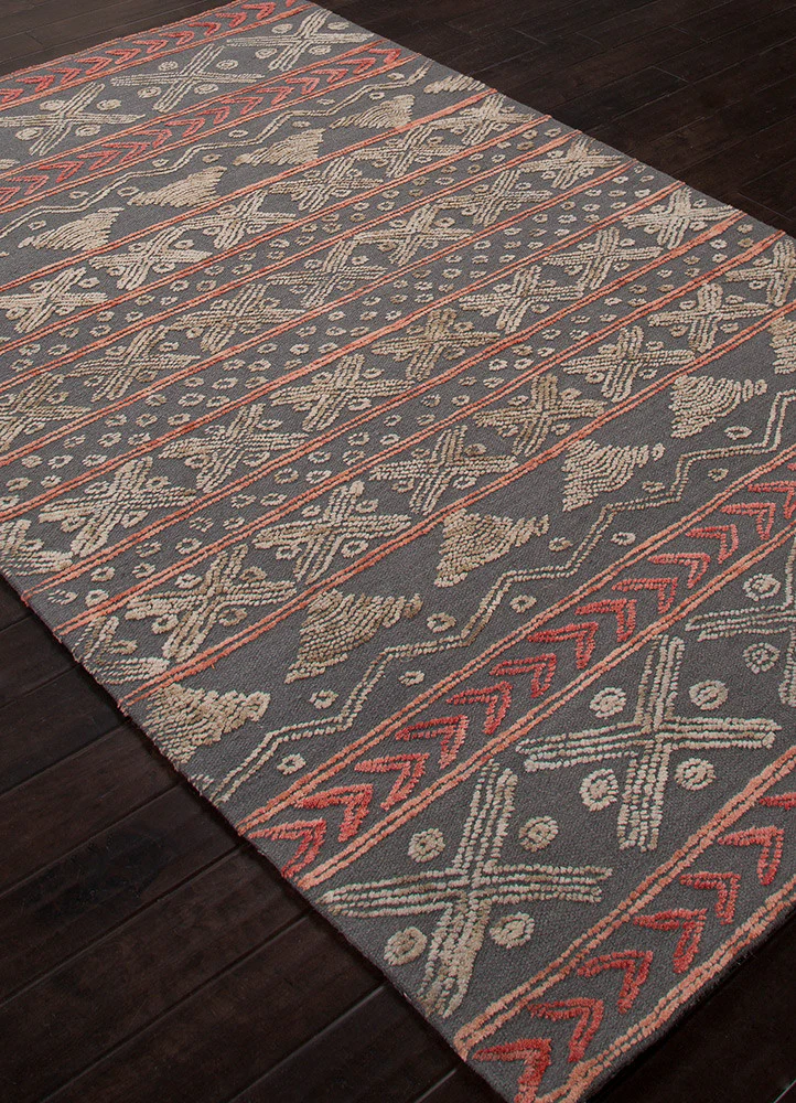 Stitched Etched Sedona Sage/Cement Area Rug - Image 2