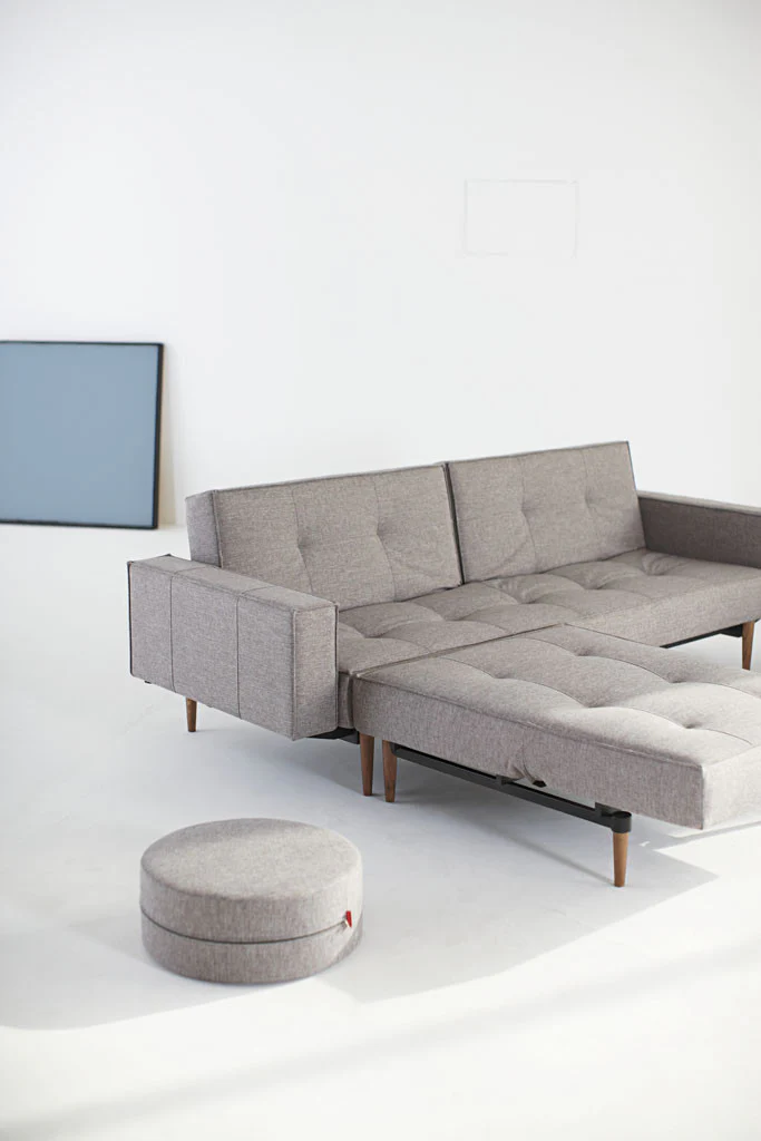Stockholm Arm Sofa Gray - Image 5