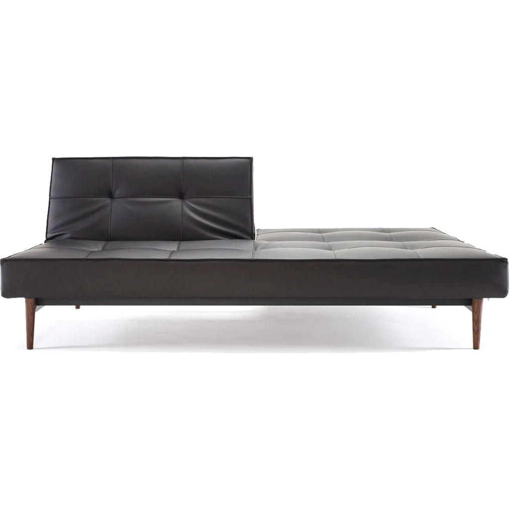 Stockholm Sofa Black Leather - Image 2