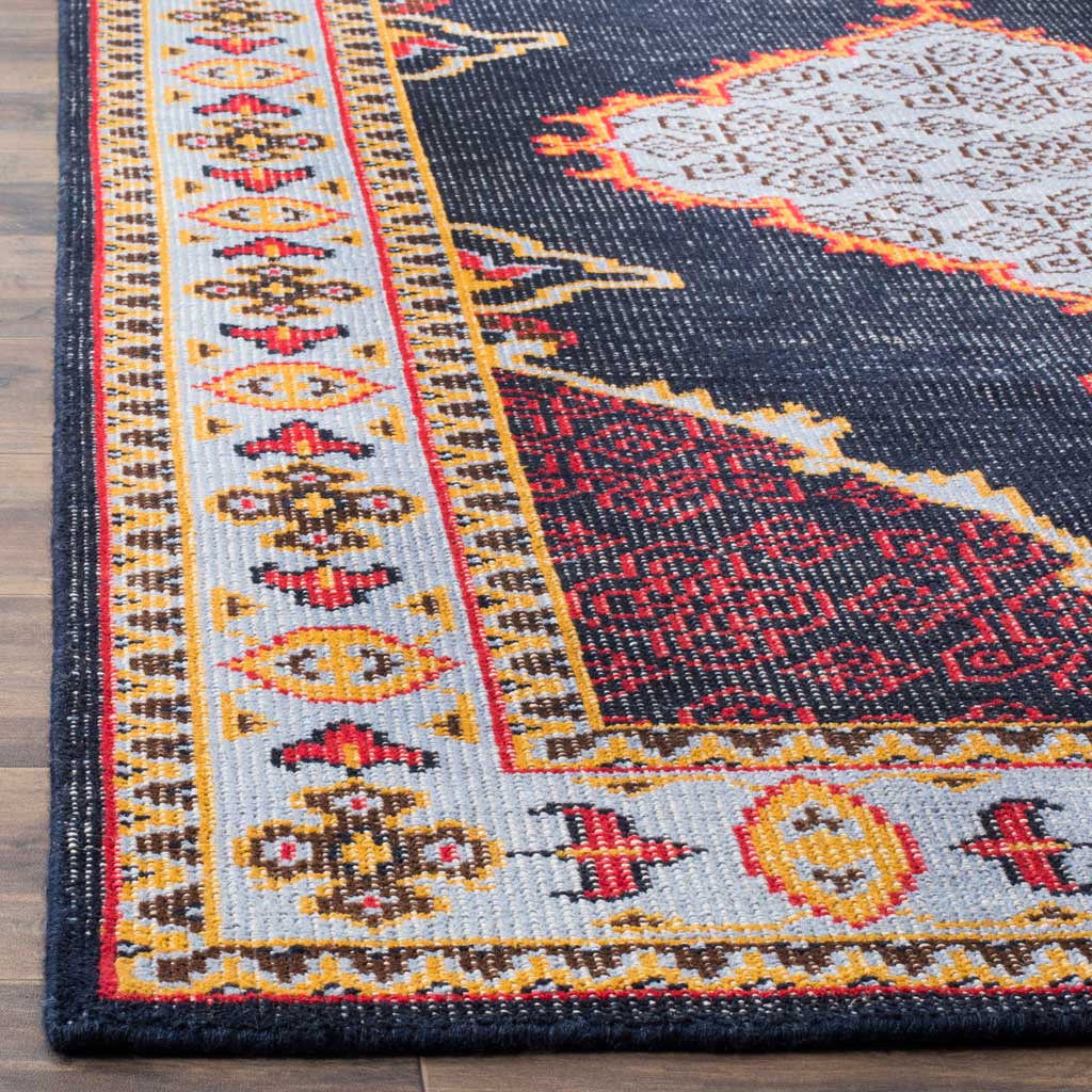 Stone Wash Blue/Multi Area Rug - Image 4