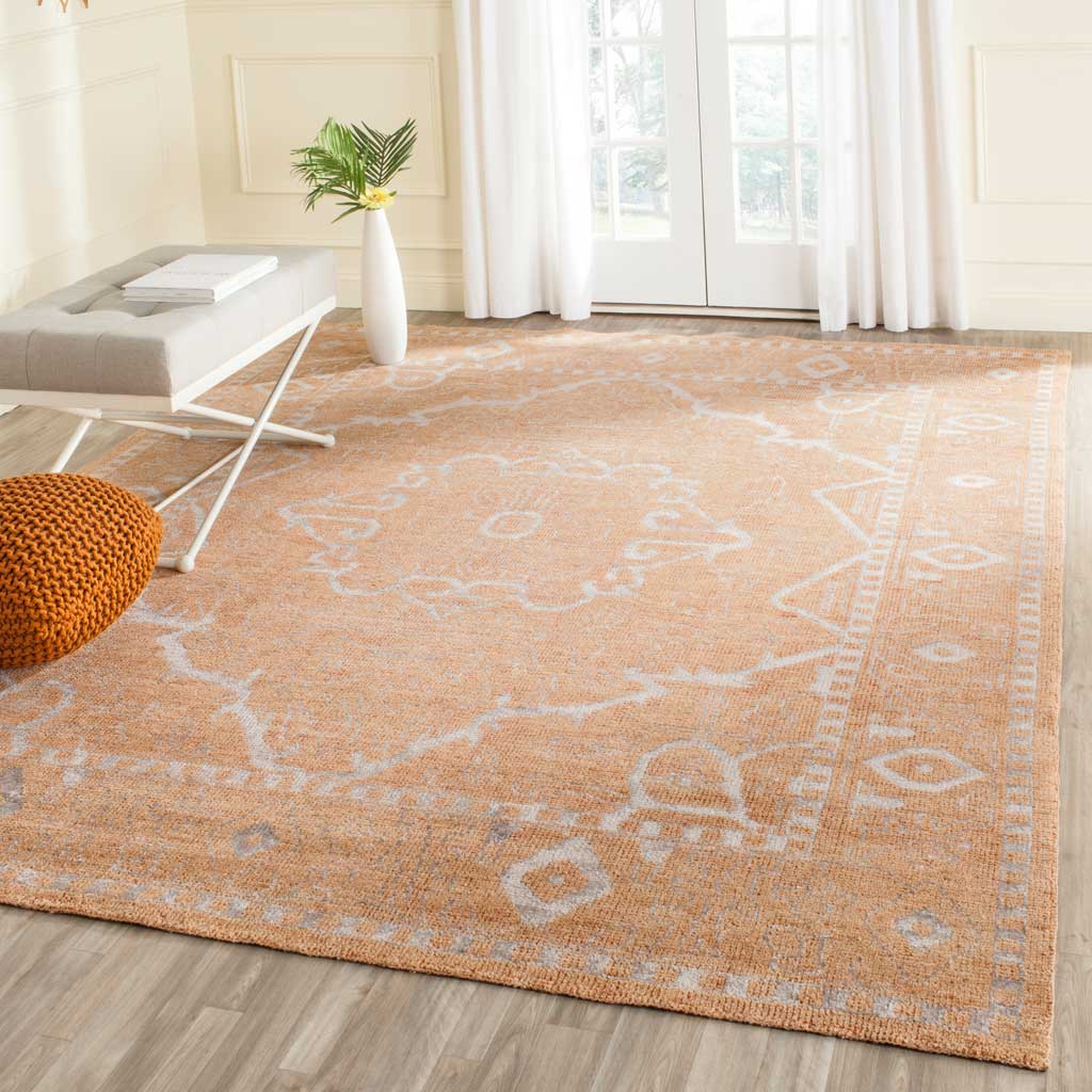 Stone Wash Brown/Silver Area Rug - Image 5