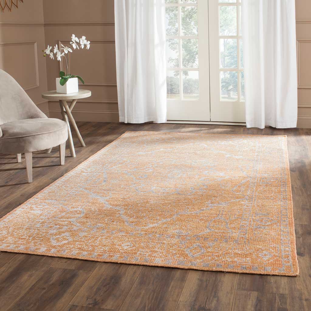 Stone Wash Brown/Silver Area Rug - Image 6