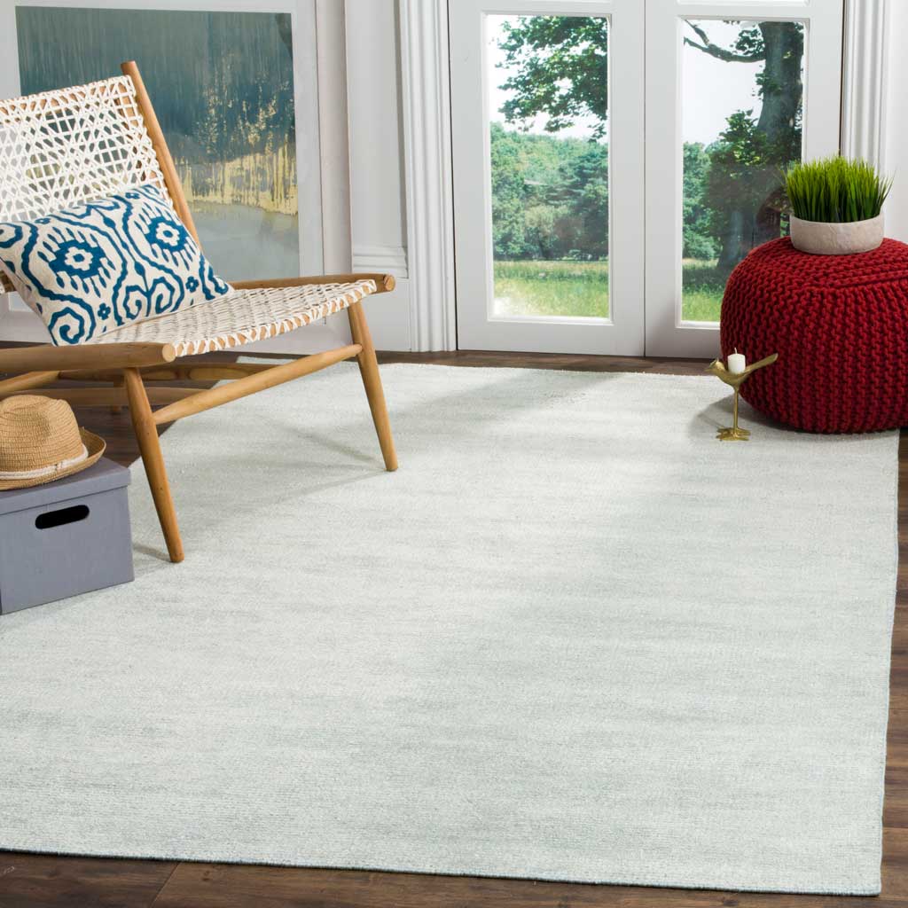 Stone Wash Light Blue Area Rug - Image 6