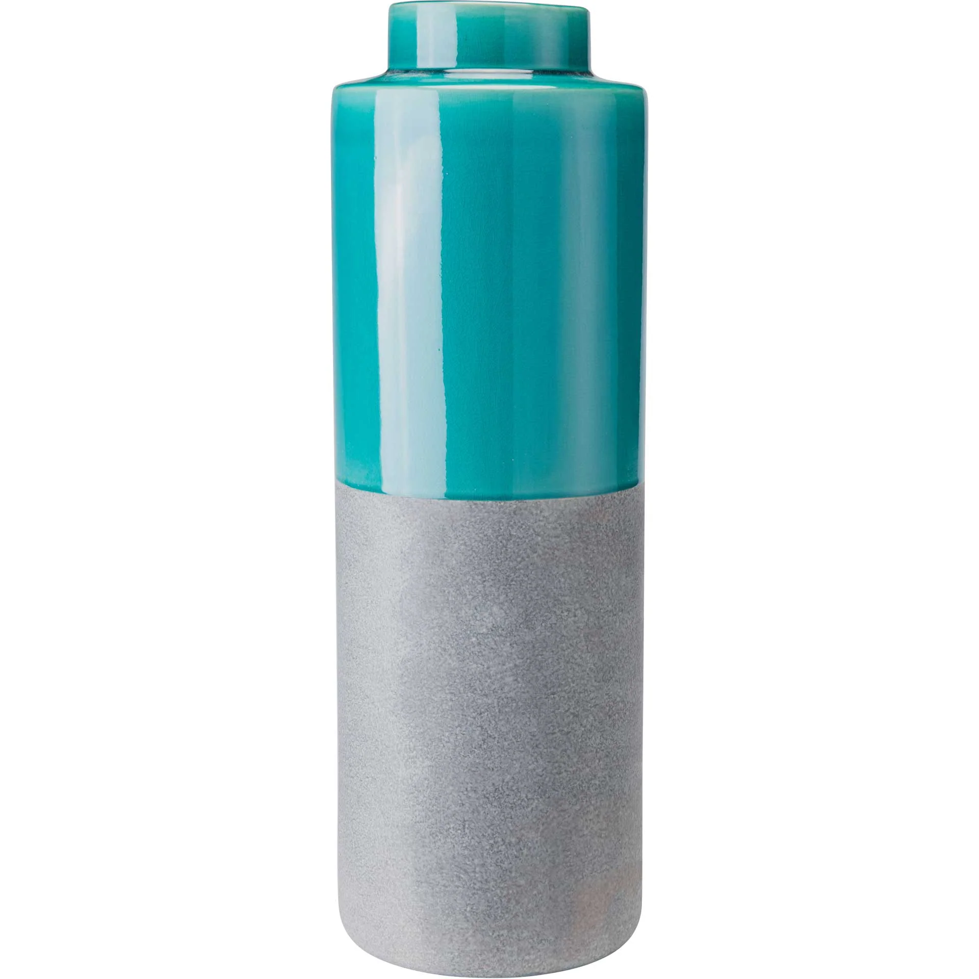 Stoneware Bottle Lime/Green/Teal - Image 2