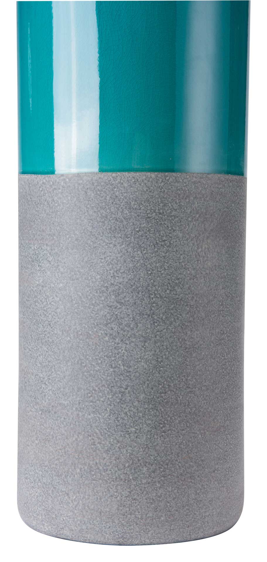 Stoneware Bottle Lime/Green/Teal - Image 4