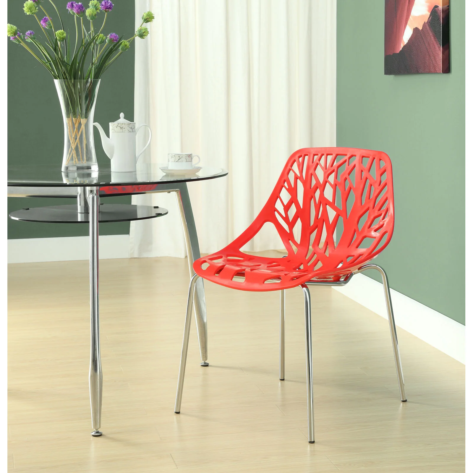 Story Side Chair Red - Image 3