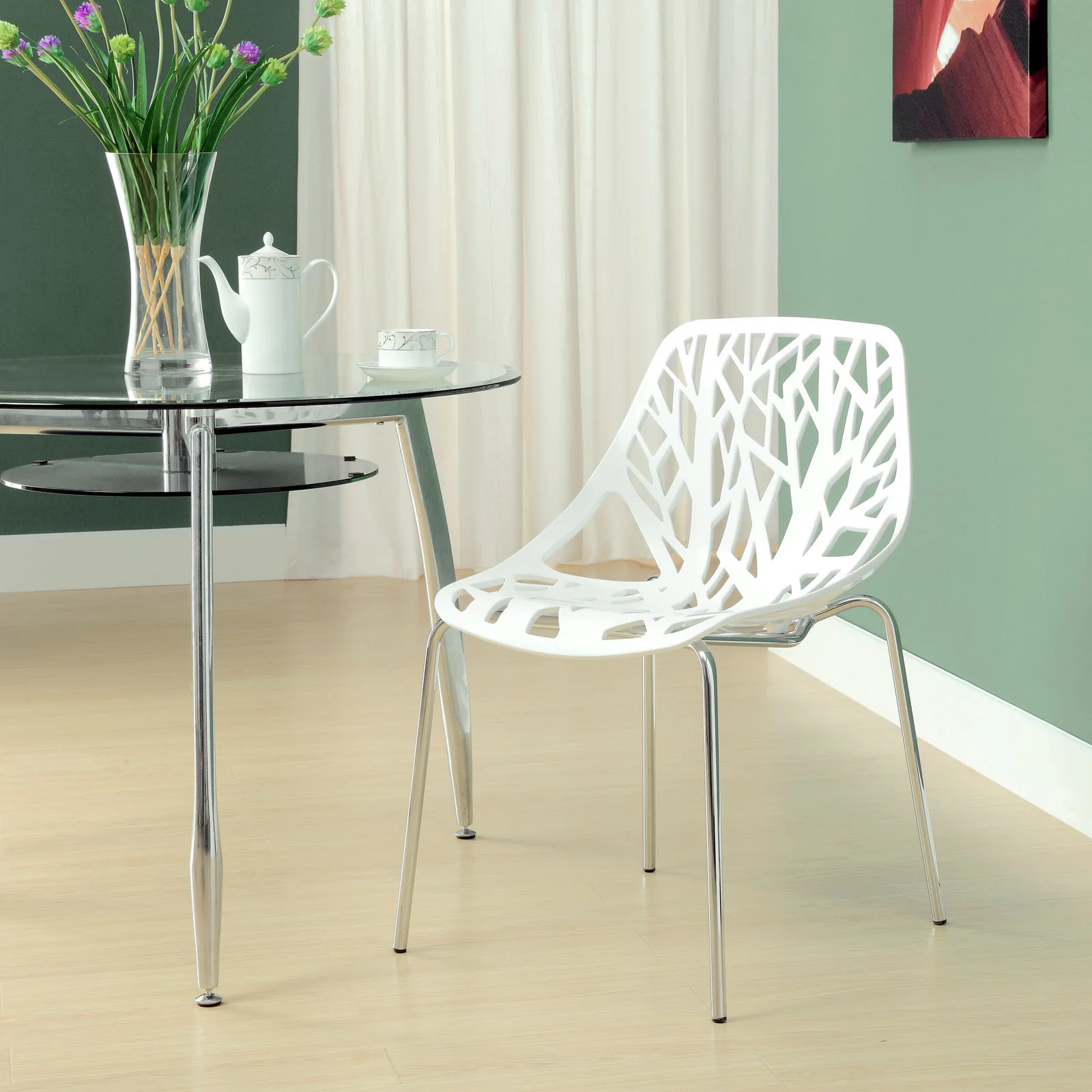 Story Side Chair White - Image 4