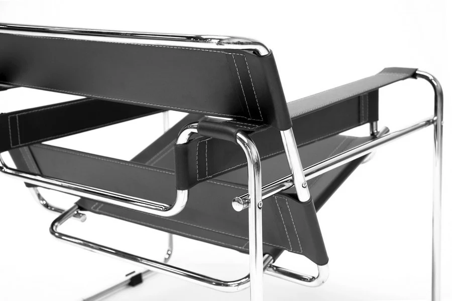Strap Arm Chair Black - Image 4