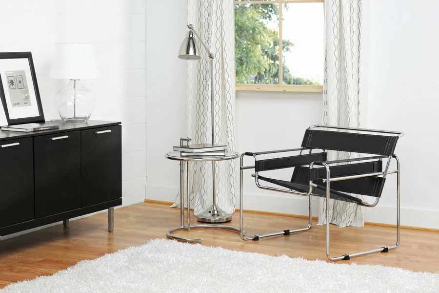 Strap Arm Chair Black - Image 5