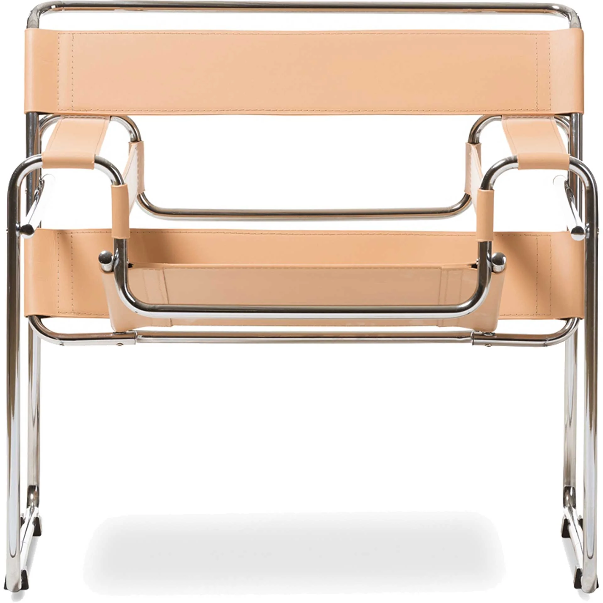 Strap Arm Chair Tan - Image 2