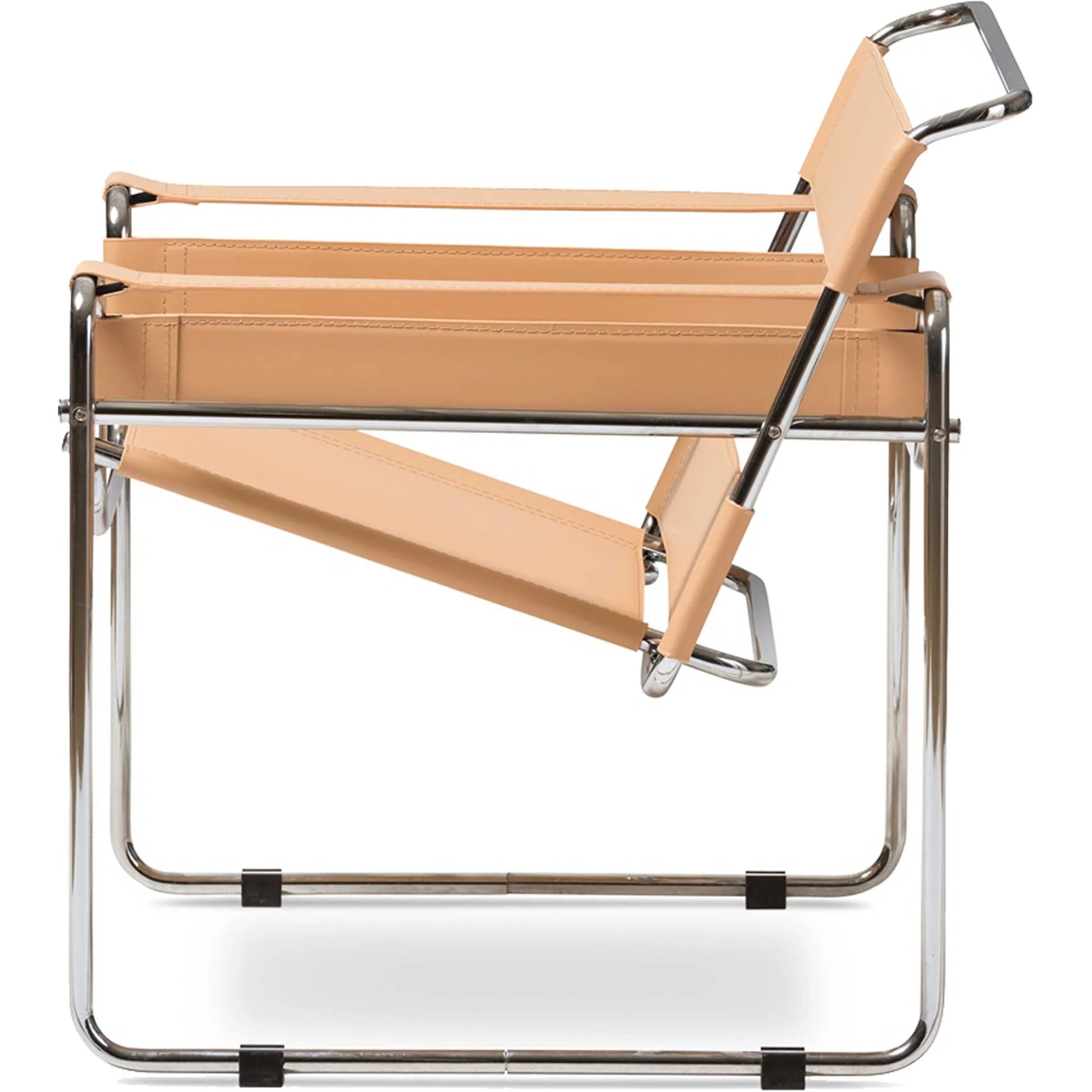Strap Arm Chair Tan - Image 3